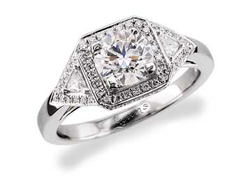 diamond ring with brill